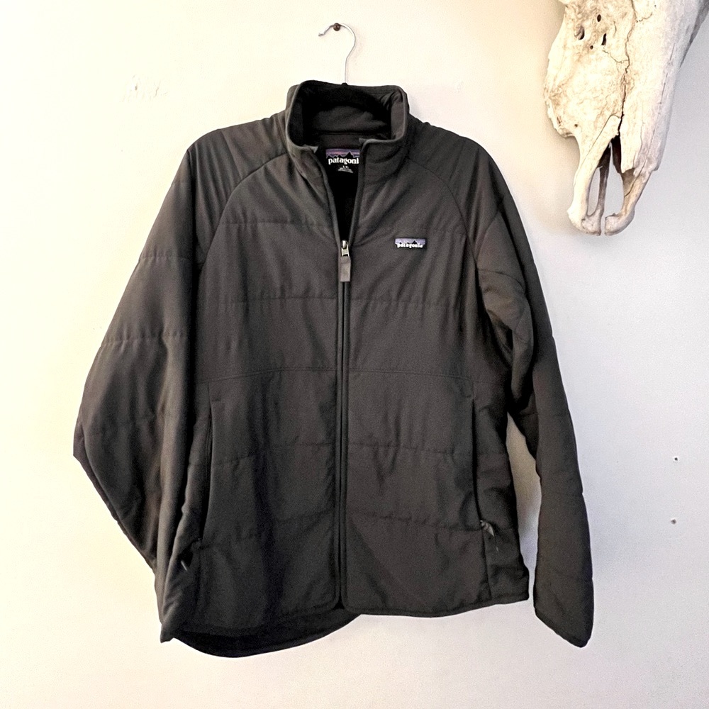 Patagonia Womens Pack In Jacket - black zip up